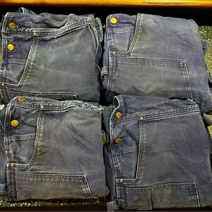 Men's Navy Carhartt Bib Overalls